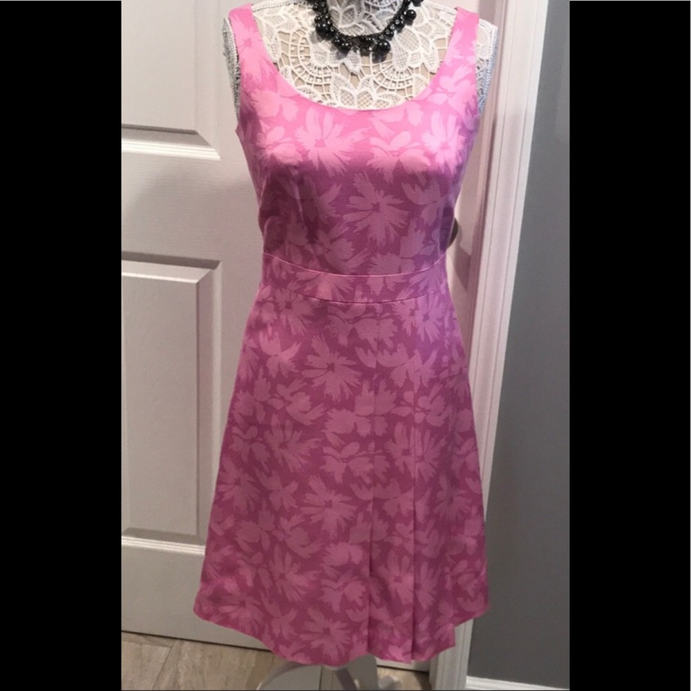 Ann Taylor Floral Silk Dress